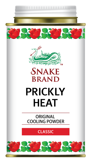 Snake Brand Prickly Heat Cooling Powder Classic