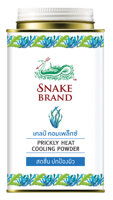 Snake Brand Prickly Heat Cooling Powder Refreshing